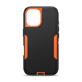 iPhone 16 Case - Hard (Orange/Black)