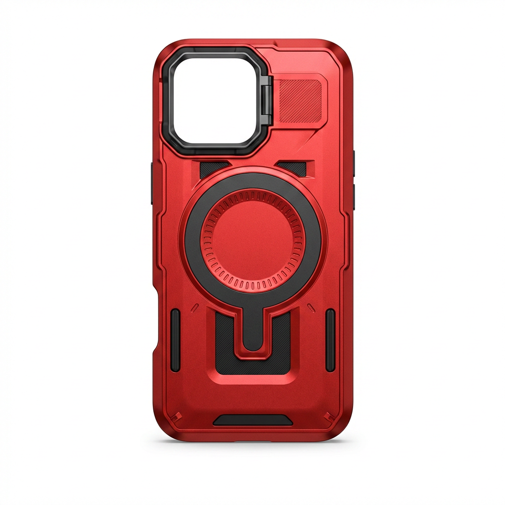 iPhone 16 Pro Max Case - Hard Red