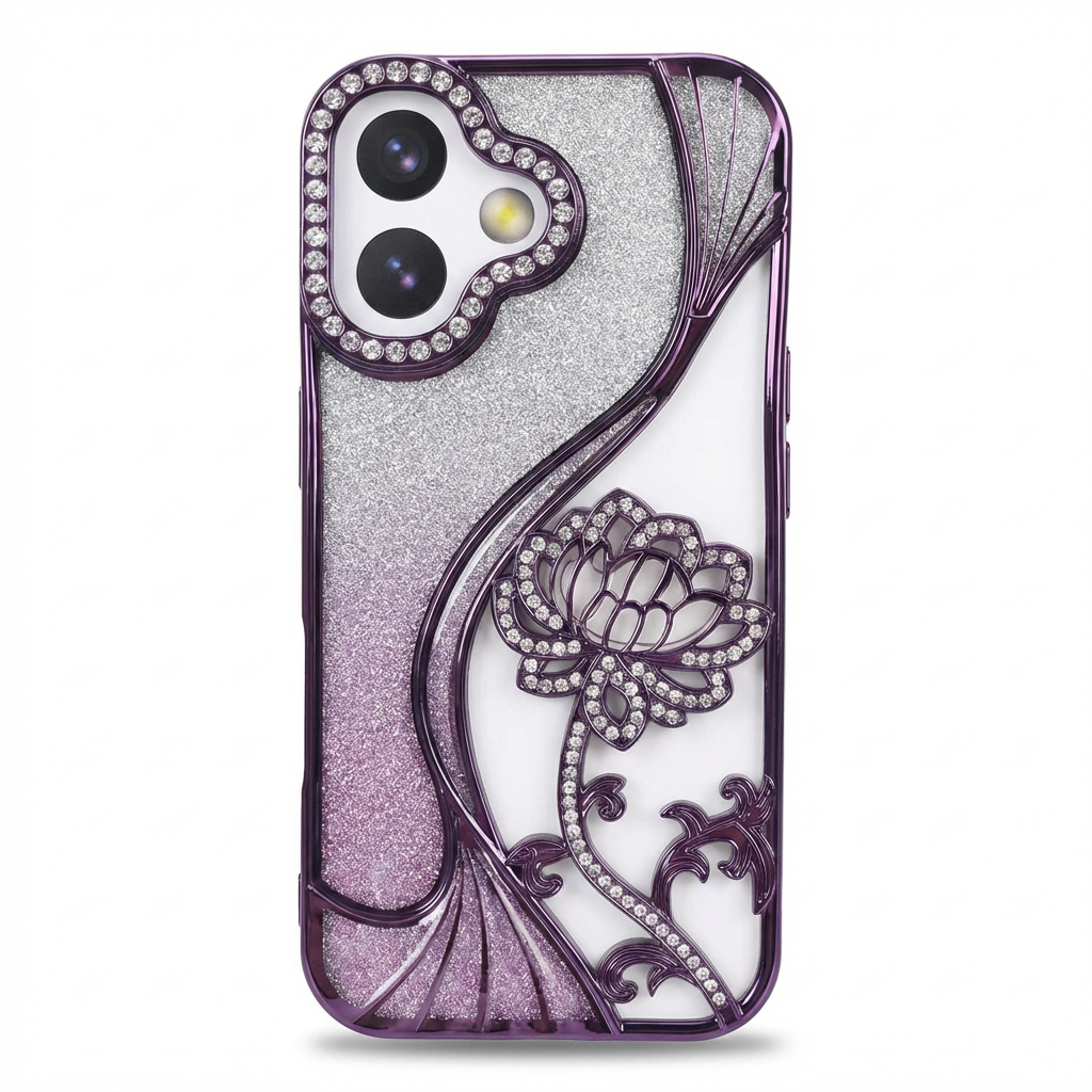 iPhone 17 Case - Flower (Purple)