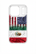 iPhone 17 Pro Case - Flag Mix (US/Mexico)