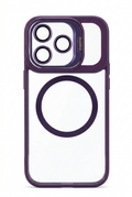 iPhone 17 Pro Case - Purple w/Camera glasses