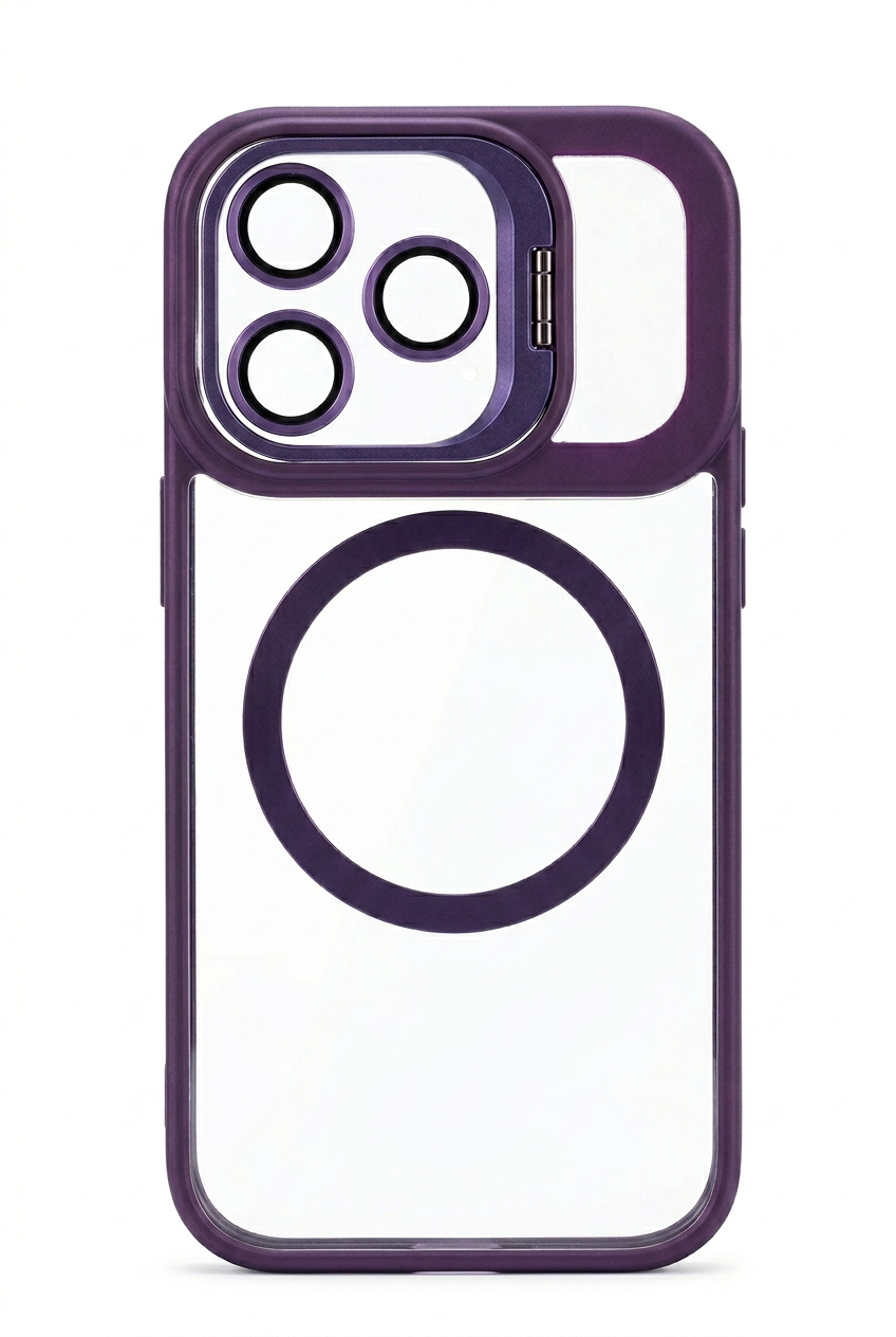 iPhone 17 Pro Case - Purple w/Camera glasses