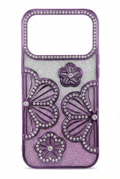 iPhone 17 Pro Case - Purple Flowers